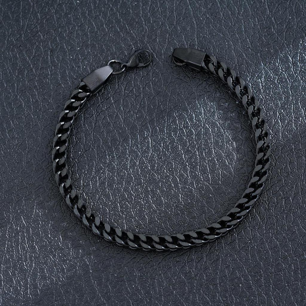 Men's Retro Cuban Link Stainless Steel Hip Hop Bracelet