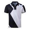 Men's Collar Slim Fit Color Blocked T-shirt POLO Shirt