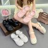 New Women EVA Ballet Hollow Clogs Hollow Out Slip On Lazy Sandals for Beach Summer Outdoor Wear