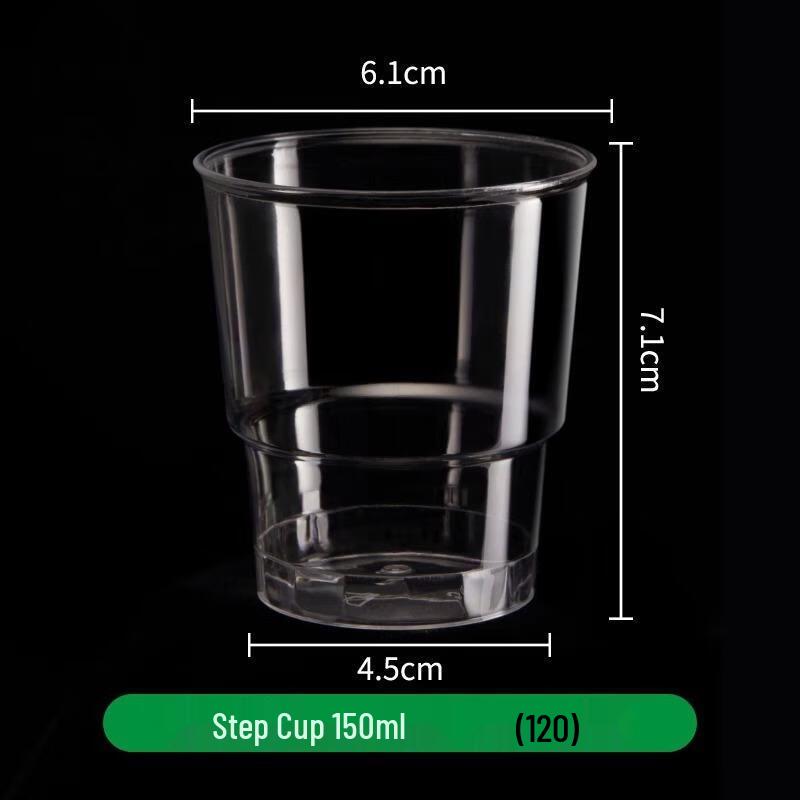 Jiaojin Disposable Hard Transparent Plastic Airline Cups