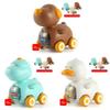 Childrens Dog Duck Dinosaur Inertia Toy Car With Ejector And Sliding Action For Developmental Play
