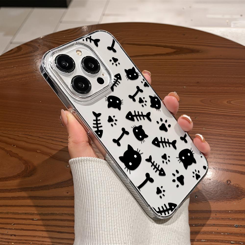 Acrylic Phone Case for iPhone 11 12 13 14 Pro 12 14 16 Pro Max for Samsung A16 A36 A56 S24 FE High-quality Painted Anti-fall Mobile Phone Case