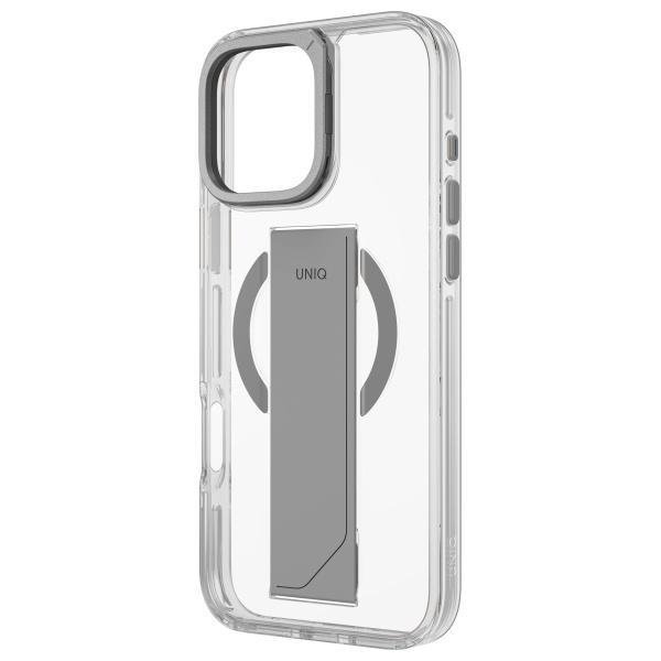Uniq Etui Heldro Max Iphone 16 Pro 6.3  Magclick Charging Przezroczysty/Clear Lucent