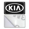 Carbon Fiber Small Steering Wheel Car Logo 3D Stickers For KIA Sportage Ceed Rio 3 4 Picanto Sorento Optima Cerato Soul Amanti