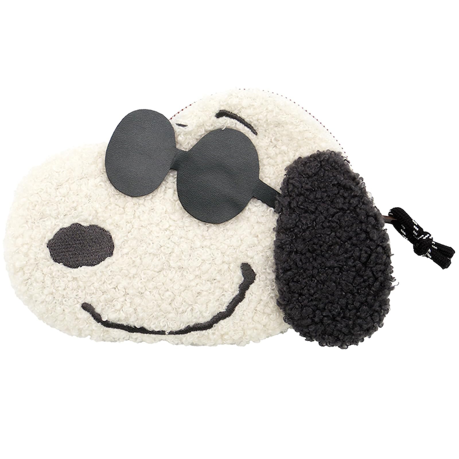 

Nakajima Corporation Peanuts Snoopy Gradient Joe Cool Face Pouch H12 x x D3cm Die-Cut 214225-25 W16.5