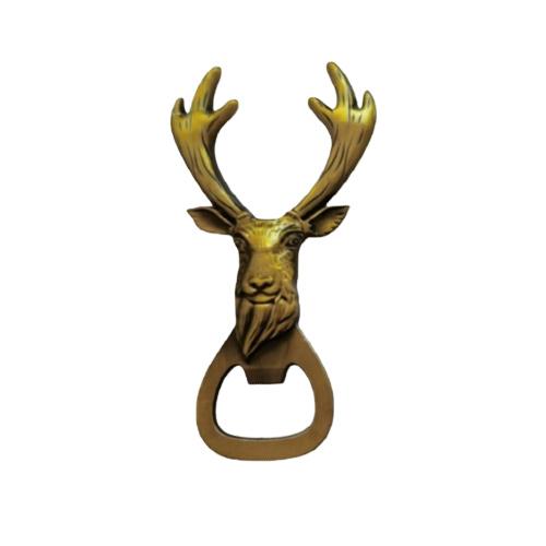 Flaschenöffner aus Zinklegierung Weihnachts-Hirschkopf-Form Alte Handwerkskunst zum Öffnen von Flaschenkorken Heimdekoration Weihnachtsgeschenke