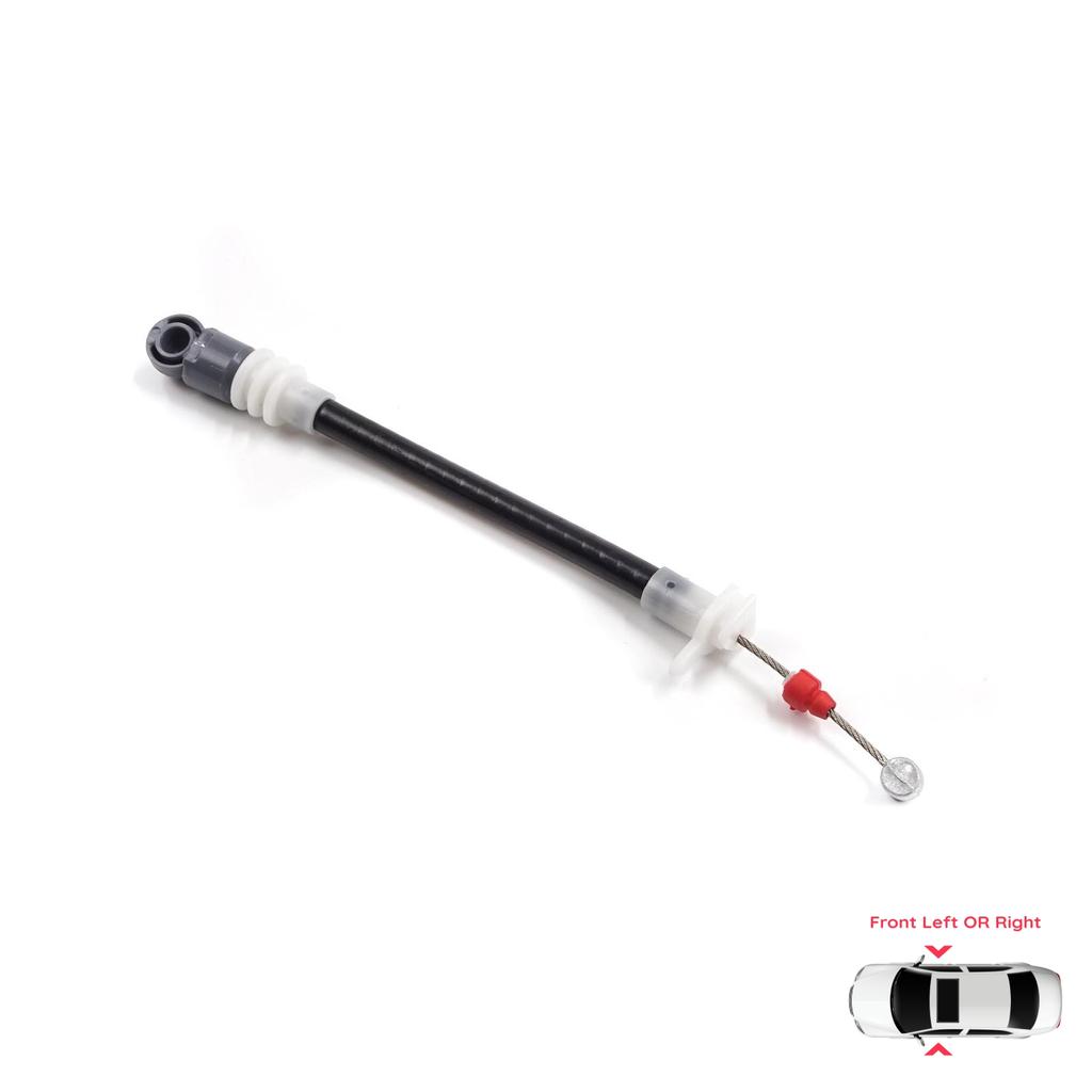 EDP1569 Främre yttre dörrhandtag bärarutlösning Bowdenkabel 177 mm För BMW X5 E53 2000-2006 51218243615 51218243616