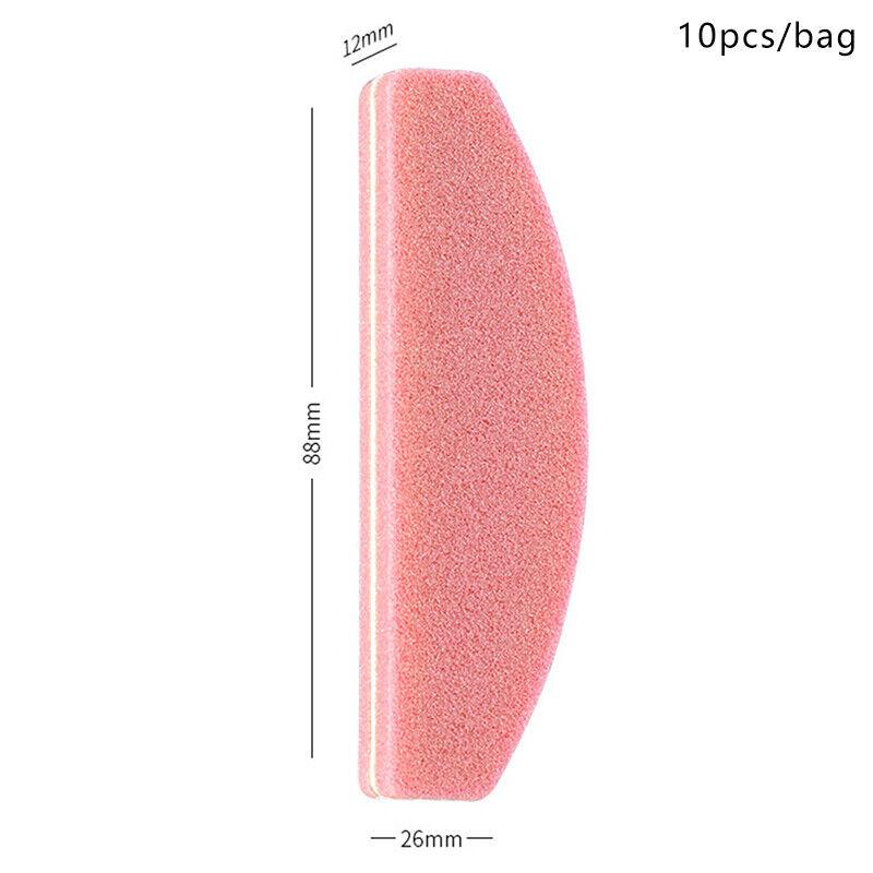 10Pcs Nail Buffer Mini Block File 180/100 Grit Buffs Manicure Accessor!QU