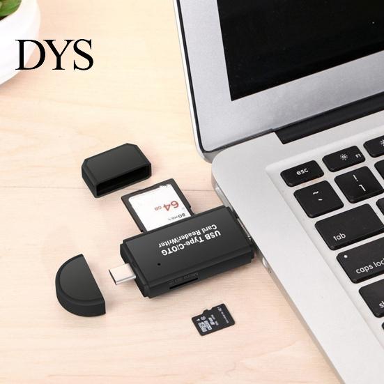 Portable High Speed Micro USB SD TF OTG Card Reader for Mobile Phone Laptop