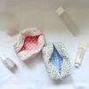 Cute Floral Fragments Zipper Makeup Bag Storage Bag Large Capacity Travel Toiletries Clutch Bag Portable Women's Toiletry Bag