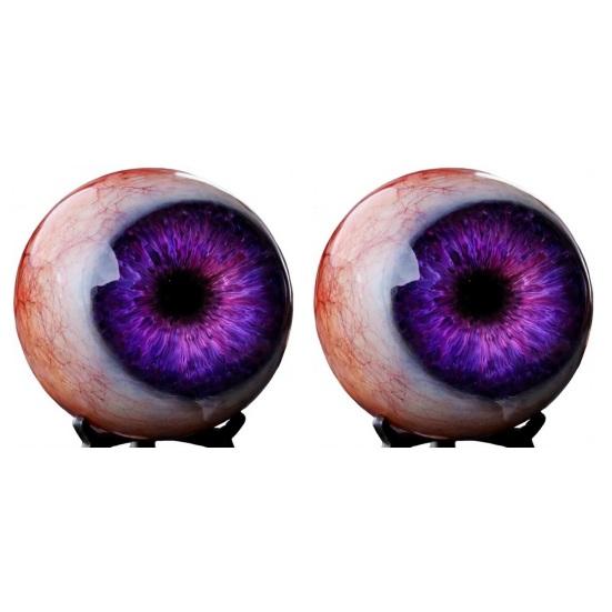 Realistisch Gotisch Oogbol Ornament Levensgetrouw Horror 3D Oog Beeldje Eng Donkere Fantasie Stijl Bureau Decoratie voor Halloween Huisdecoratie