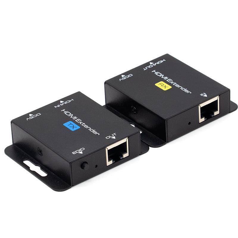 60m HDMI Ethernet Cable Extender 1080P HD Video, Zero Latency, POC Ethernet Transmission