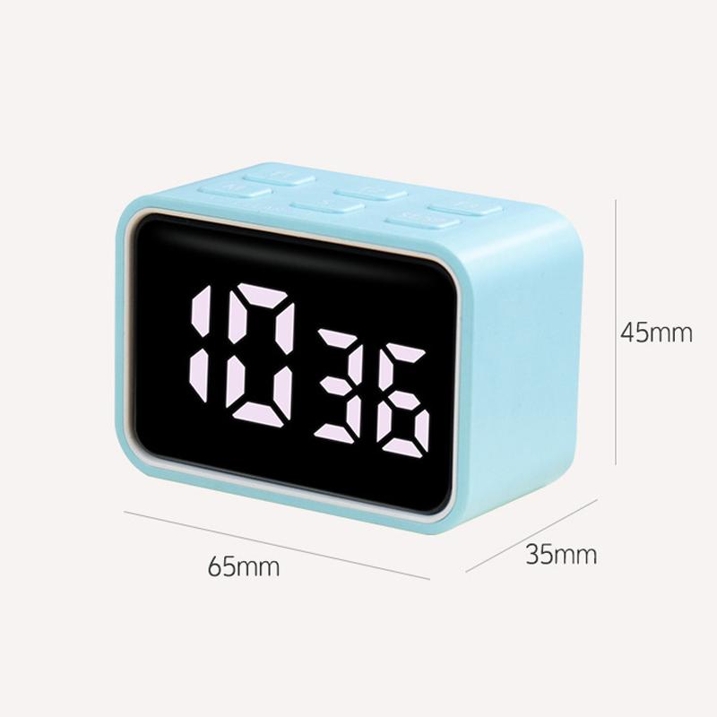 Mini Digital Kitchen Timer LED Visual Timer for Study Cooking Positive Countdown Alarm 3 Preset Time Home Charging Kitchen Timer
