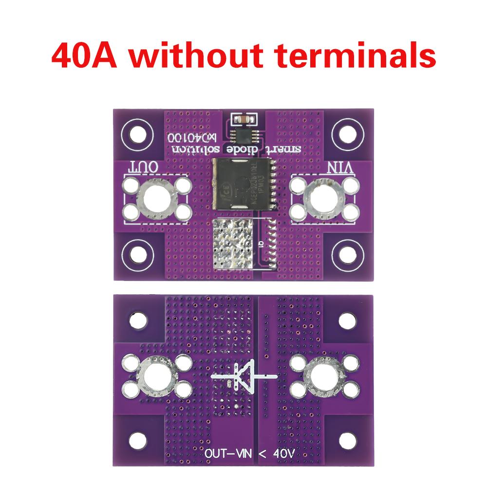 

40a 60a Without Grounding, No Voltage Limitation, Ideal Diode Module, Anti Backflow And Anti Reverse Connection