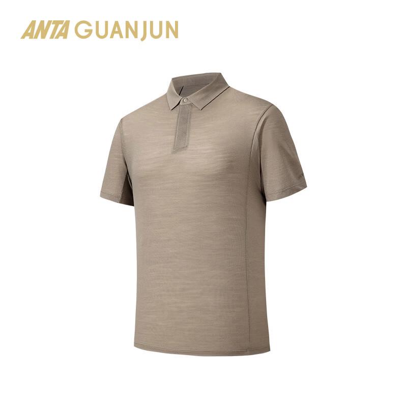 Мужская походная футболка-поло Anta Champion из смесовой шерсти 2XL