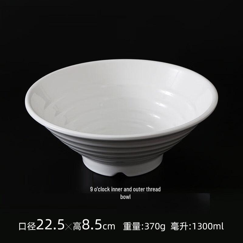 Yuexiang 9-inch Melamine Ramen Bowls (5-pack)