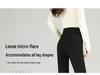 Women's Black Micro Flare Pants - 2025 Spring Collection, High Waist Elastic Slimming Fit, Drapey Suit Style