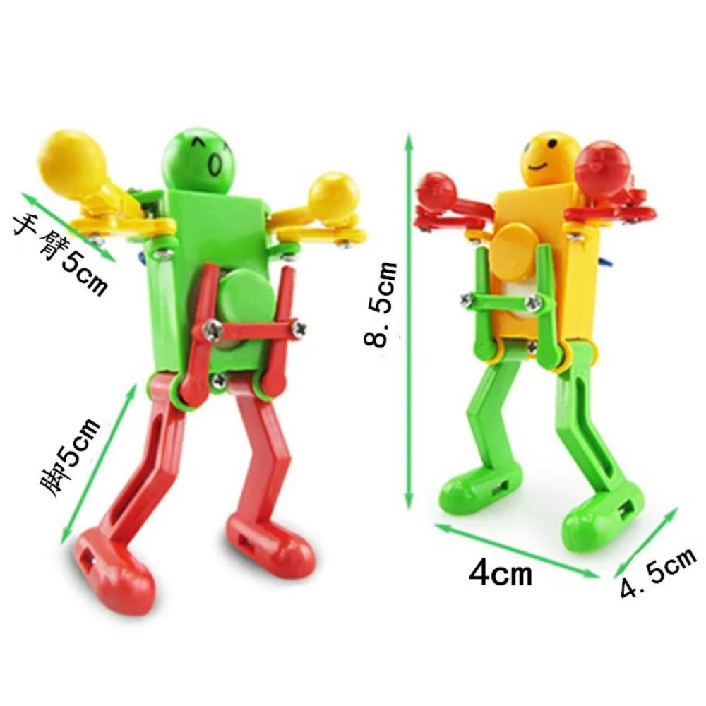 Aufziehbarer Tanzender Roboter Spielzeug für Baby Kind Entwicklungsgeschenk Puzzle Aufziehspielzeug Fidget Spielzeug für Kind Familienspielzeug