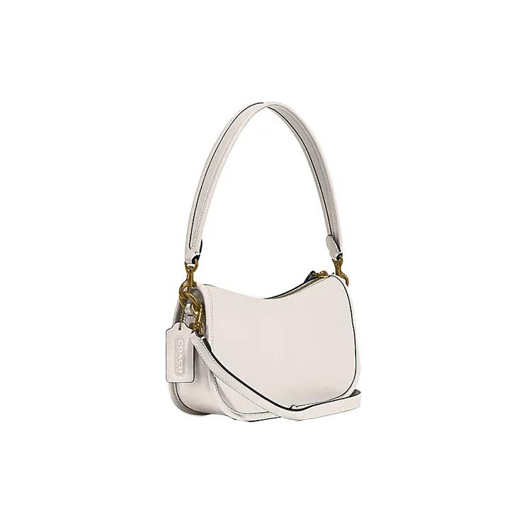 Coach Leather Shoulder Bag , Pochette , Crossbody Bag , Shoulder Bag Women's White (Unisex) Shoulder Bags C0638 B4HA
