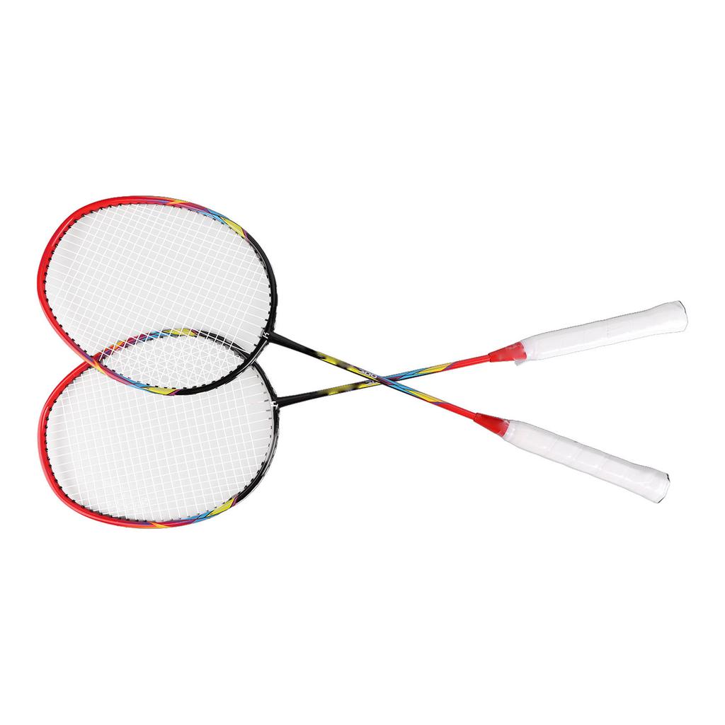 2 Player Badminton Racquet High Stability Lightweight Portable Sports Badminton Racket for Beginner