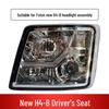 Foton GTL Dump Truck Headlight Assembly: Triple-Lens, Four Low Beam, Six High Beam, H4-B Model.