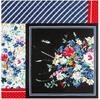 New Luxury Brand Design Sago Cycas Palm Tree Winter Square Scarf 130cm Twill Silk Scarf Women Kerchief Scarves For Ladies
