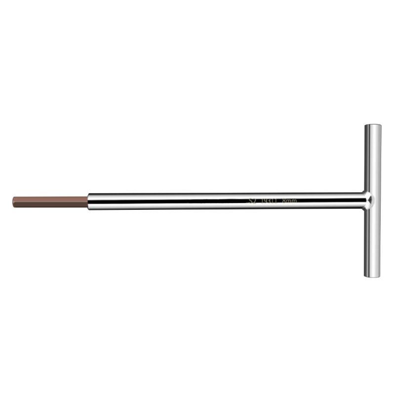 Klucz ręczny w kształcie litery T Klucz nasadowy sześciokątny Klucz z rękojeścią T Przedłużany klucz nasadowy T do prac mechanicznych 3/4/5/6/8/10mm