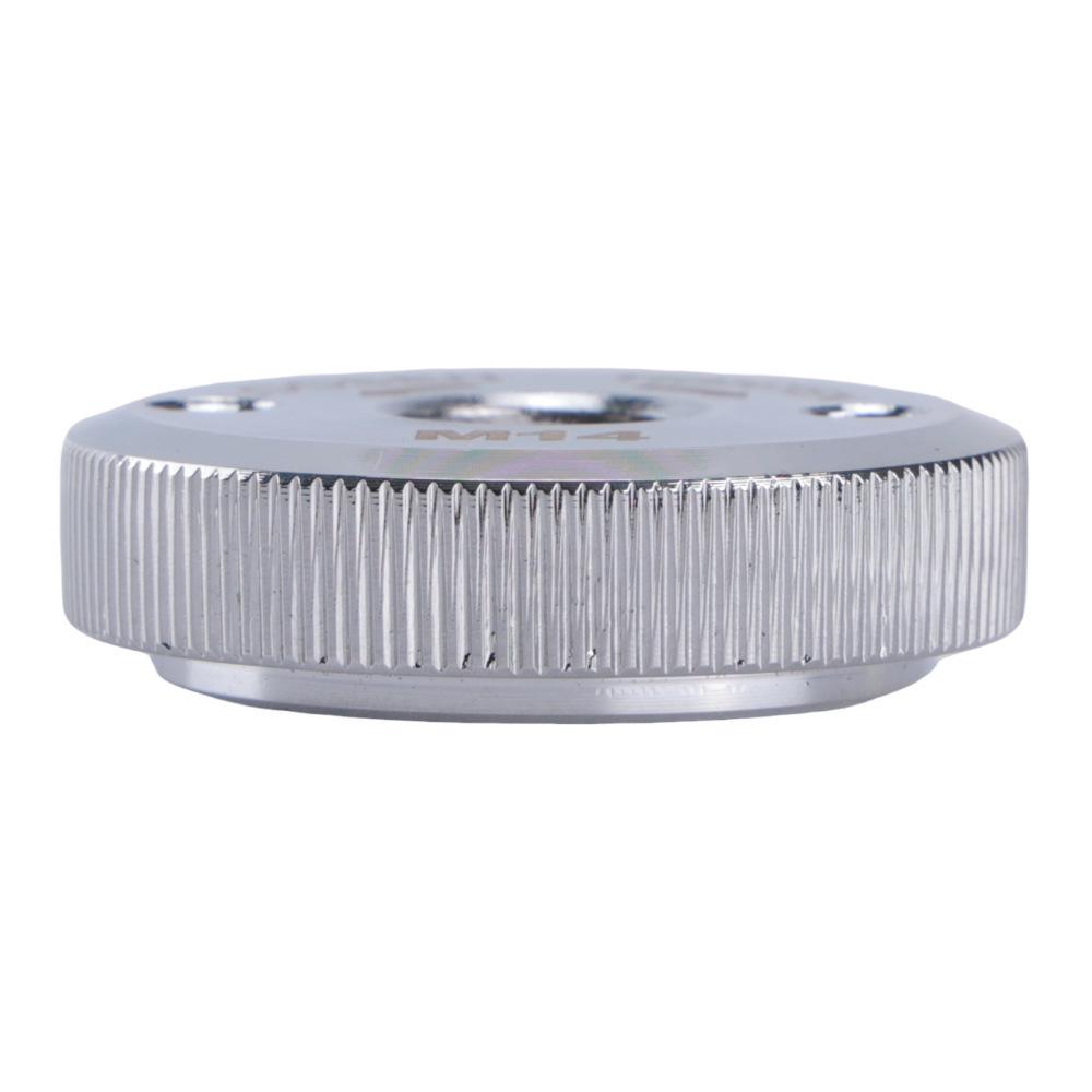 Hot-Selling M14 Angle Grinder Quick-Lock Pressure Plate: Chrome, Stable & Non-Slip