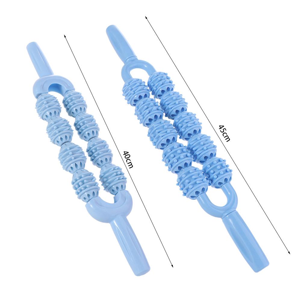 Multifunction Roller Ball Massage Stick Fitness Fascia Stick Portable Yoga Massage Stick  Forearms
