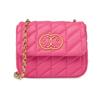Metal Double Smile Face Logo Diamond Quilted Chain Shoulder Strap Crossbody Bag Women Bags Pink A74438002-0199