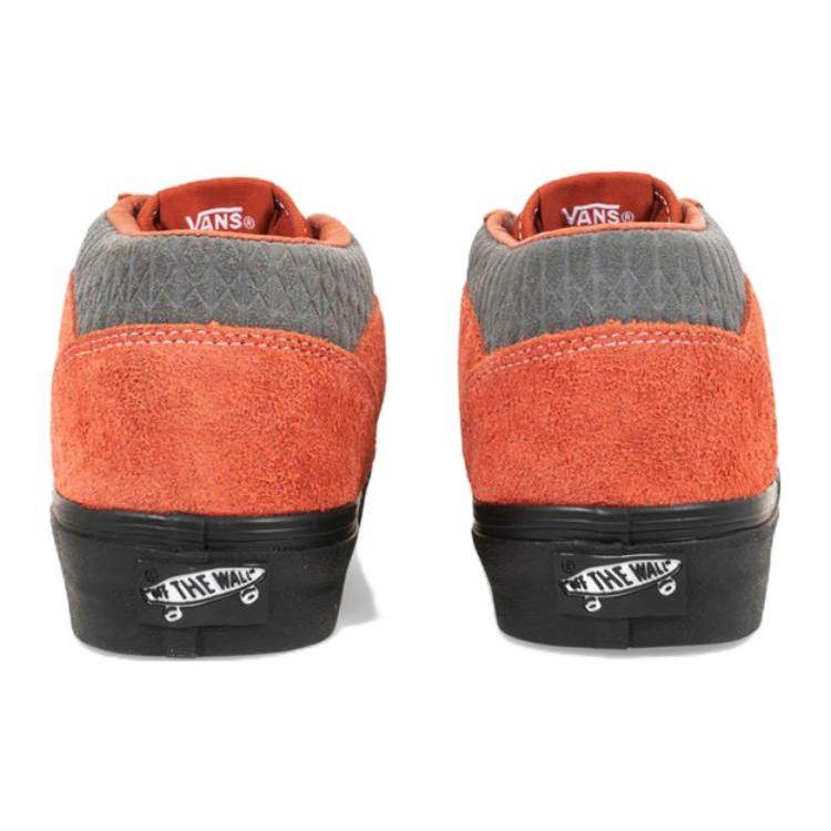 Vans Better Gift Shop X Half Cab VLT LX Burgundy Unisex Sneakers Red Pewter VN0A5KC77ZB