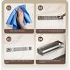 Gun Gray Kitchen Storage Rack Seasoning Rack Free Storage Can Wall Mounted Multifunctional Seasoning Rack