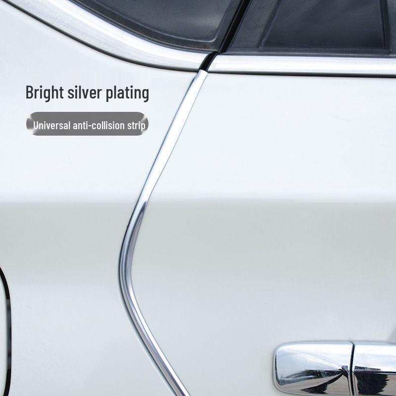 Thickened Electroplated Car Door Edge Anti-Collision & Anti-Scratch Decorative Strip