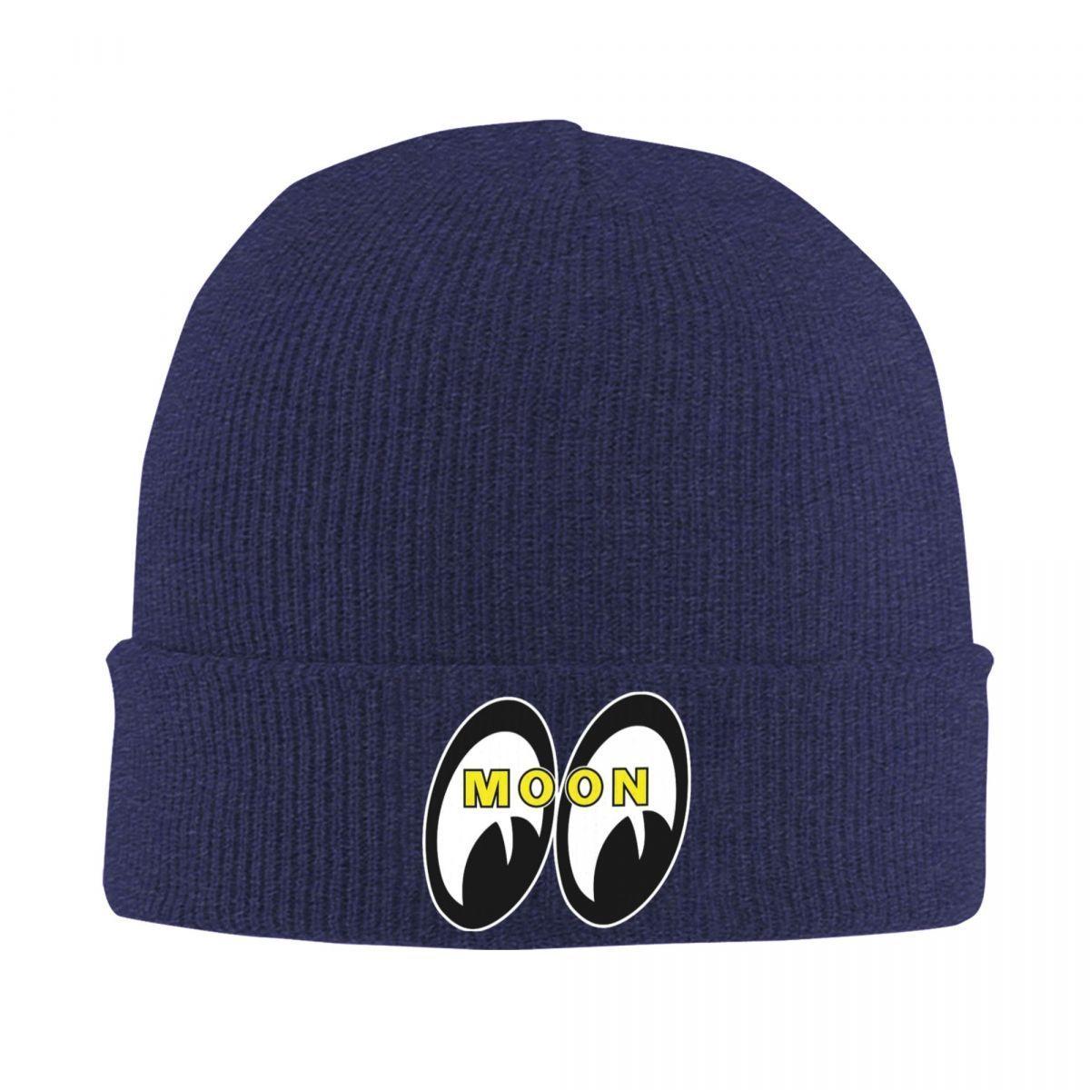 

Moon Eyes Motorcycle Racing Knitted Hat for Women Unisex Skullies Beanies Autumn Winter Hat Acrylic JDM Hip Hop Caps