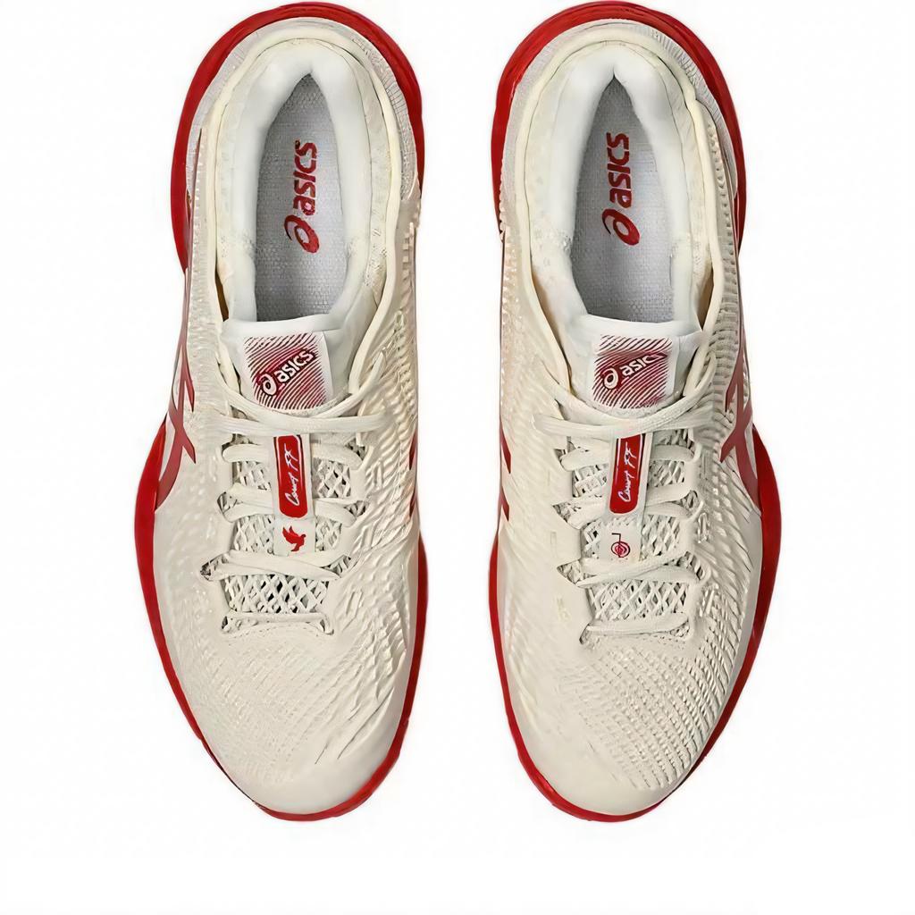 ASICS Court FF 3 Novak 'Cream Classic Red' Men's 1041A522-968