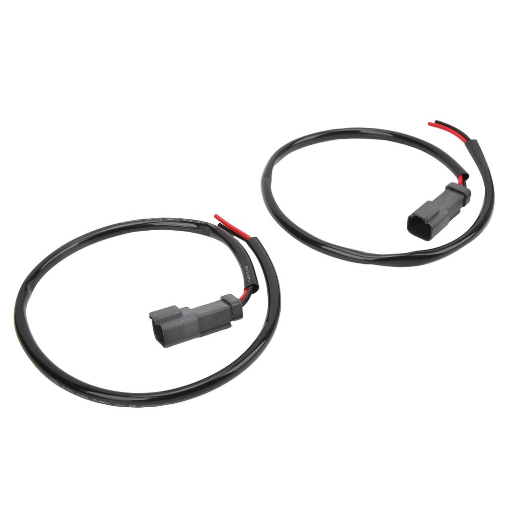 2pcs Wire Harness Connectors 2 Pin Waterproof Electrical Connectors for Industrial Equipment Bicycles Vehicles 750V