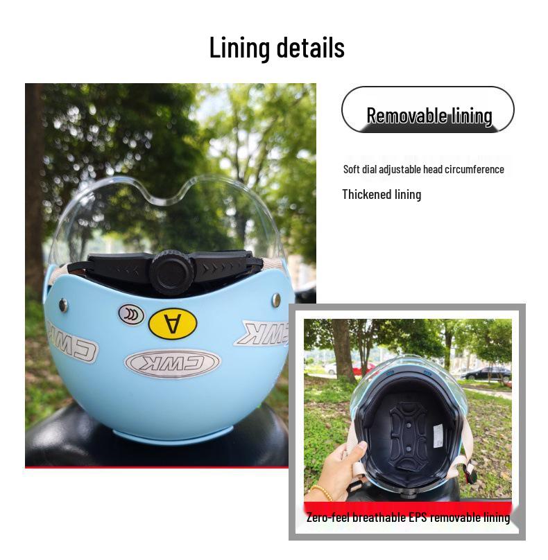 Electric Vehicle Safety Helmet for Kids (Ages 3-9) - Sun Protection for Boys & Girls
