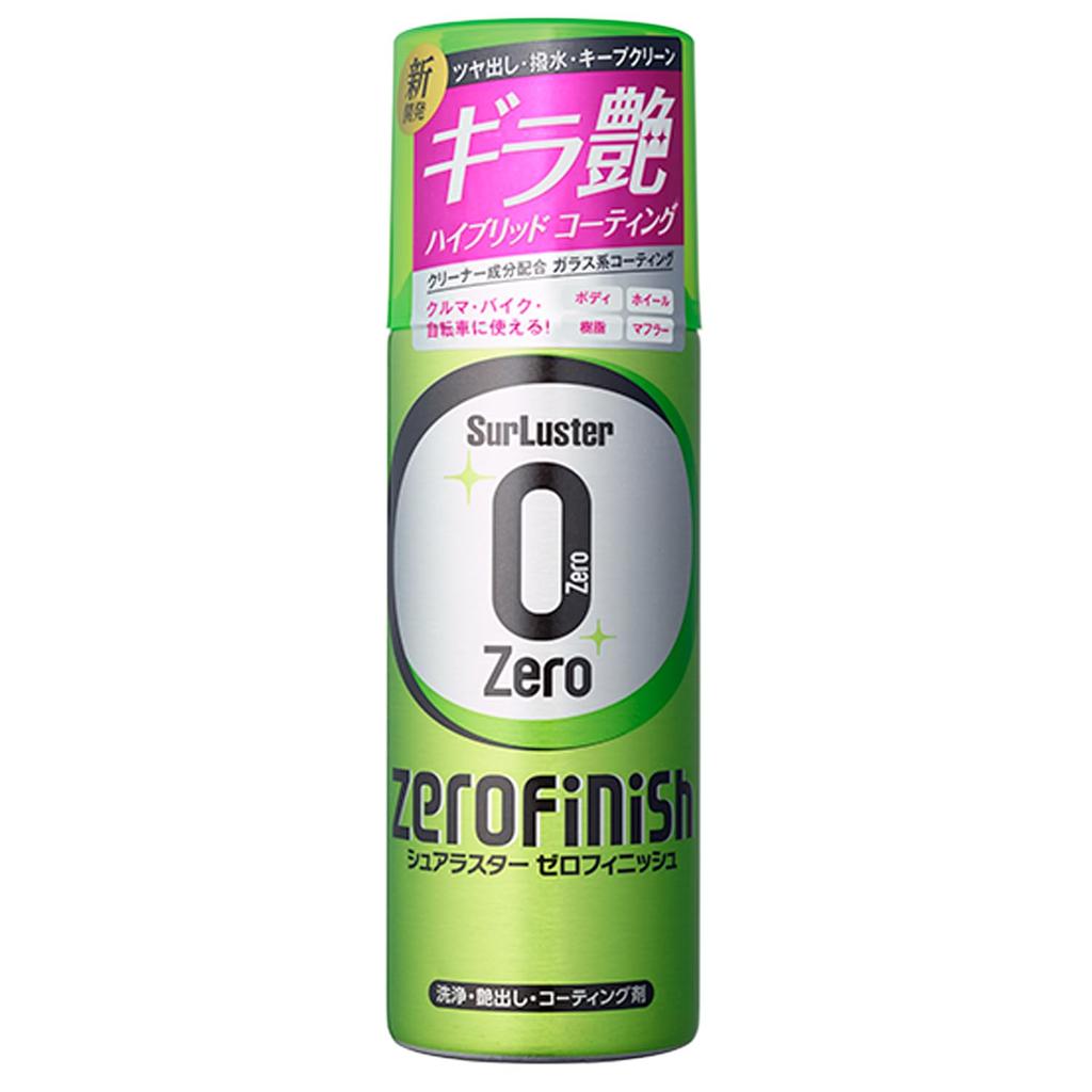 SurLuster Zero Finish 300ml Cleaner Coating with and for Road Unpainted and Metal Lasts Approximately 2 Fits Approximately 5 Vehicles & Coating,
