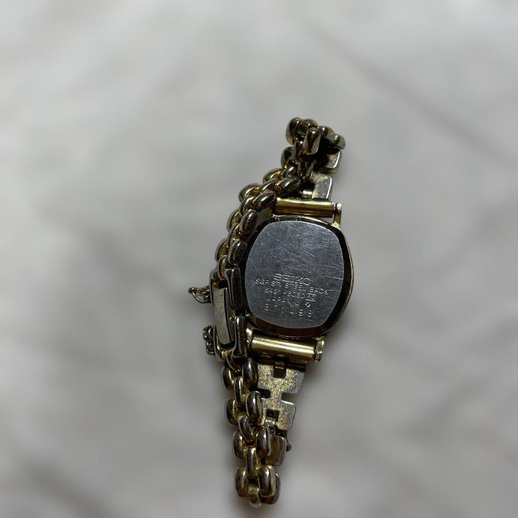[USED] SEIKO Analog Watch Silver/Gold