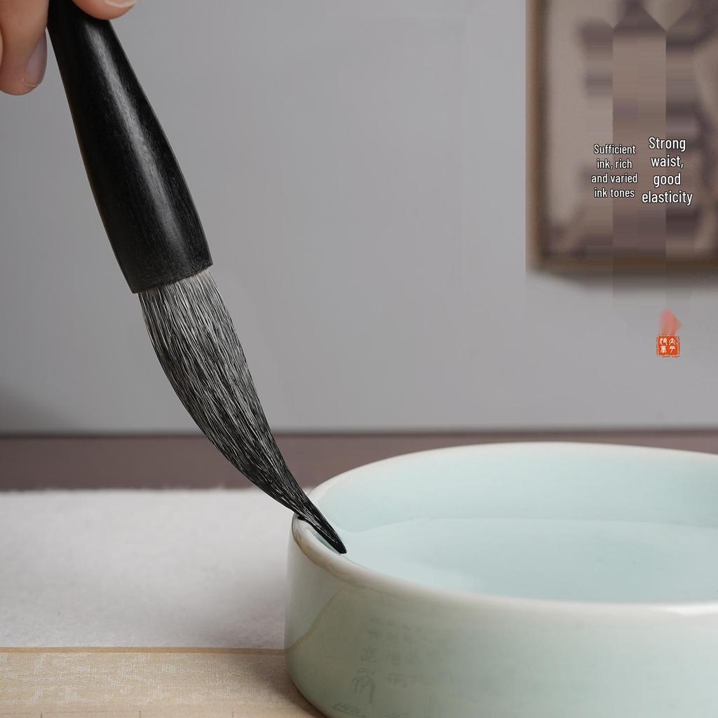 Lianli Mixed Bristle Calligraphy and Painting Brush - Professional Grade for Beginners