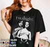 Twilight Vintage Shirt Gift For Book Lover Twilight Saga Vampires Wolves Romance Shirt Edward Cullen Bella