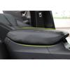 For Subaru Outback 2020-2023 Black Leather Middle Console Armrest Box Cover Trim