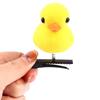 1Pcs Little Yellow Duck Hairpin Cute Spring Hair Accessories Girls Children Kawaii Hairpins Decoration Funny Christmas Gifts