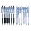 6Pcs Retractable Gel Pens 0.5mm Fine Nib Pen Smooth Writing Pen for Exams Students Fast-Drying Ink No-Skip School Office Supplies