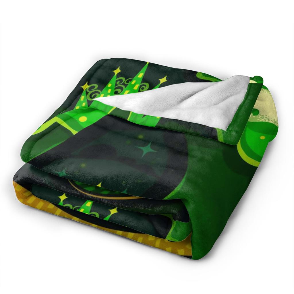 Wicked Musical Super Warm Blanket  Kids Plush Throw Blanket Comfortable Outdoor Flannel Bedspread Sofa Bed Cover