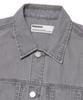 Nomanual Rough Cut Trucker Jacket - Washed Gray