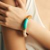 Bamboo Bohemia Style Bracelets Acrylic Women Bangle Fashion Beads Bracelets  Couple