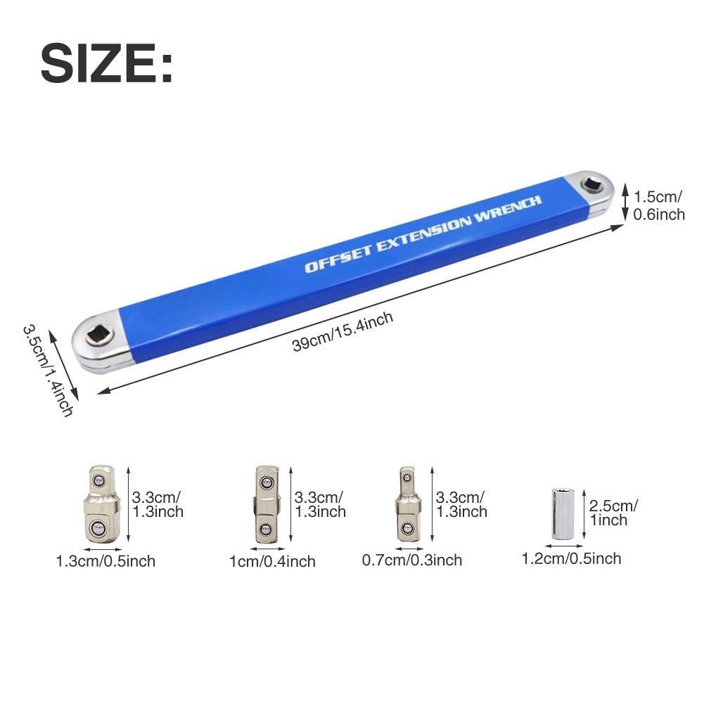 

Удлинительный ключ T50 Универсальный мультитул Компактный смещенный удлинительный ключ Автомобильный металлический ручной инструмент Принадлежности