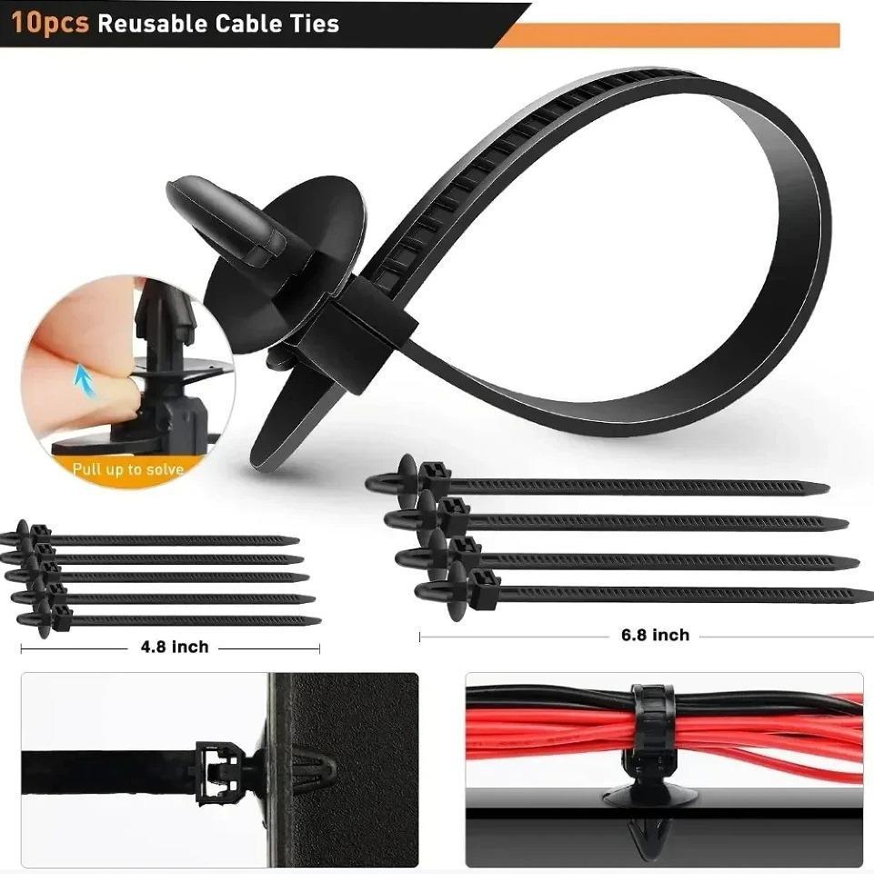 Universal Car Bumper Repair Kit - 800pcs, 24 Types of Plastic Buckles