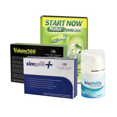 B SEKSUALNE (1 Provirilia + 1 Sizegain + Tabletki + 1 Volume500 Tabletki)